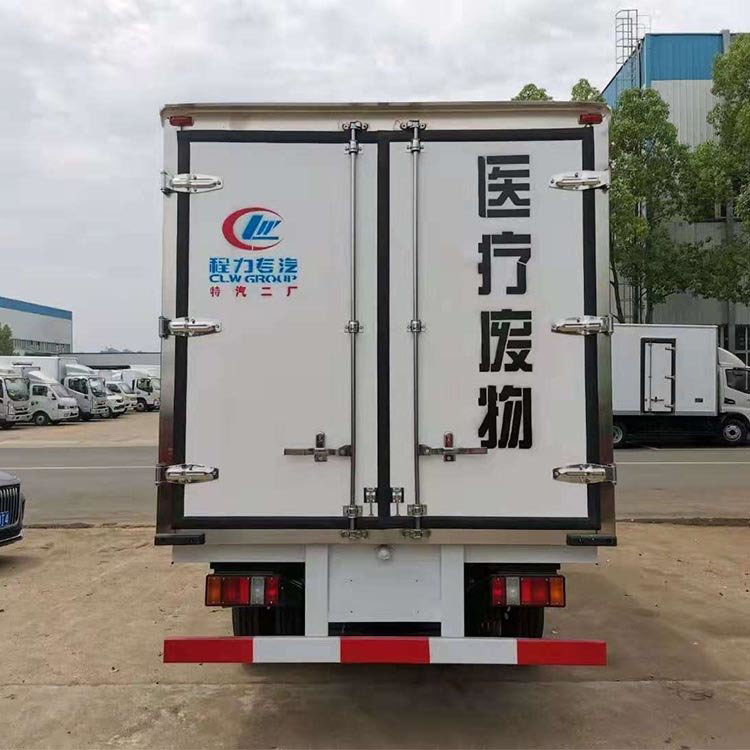 Cheng Liwei Brand CLW5044XYYJ6 Jiangling Shunda Guoliu Medical Waste Transfer Vehicle Garbage Collection Vehicle