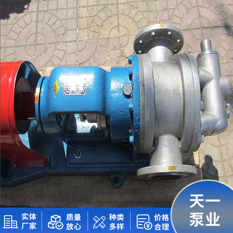NYP30 high viscosity pump internal gear rotor pump electric heating insulation gear pump stable operation Tianyi Pump Industry