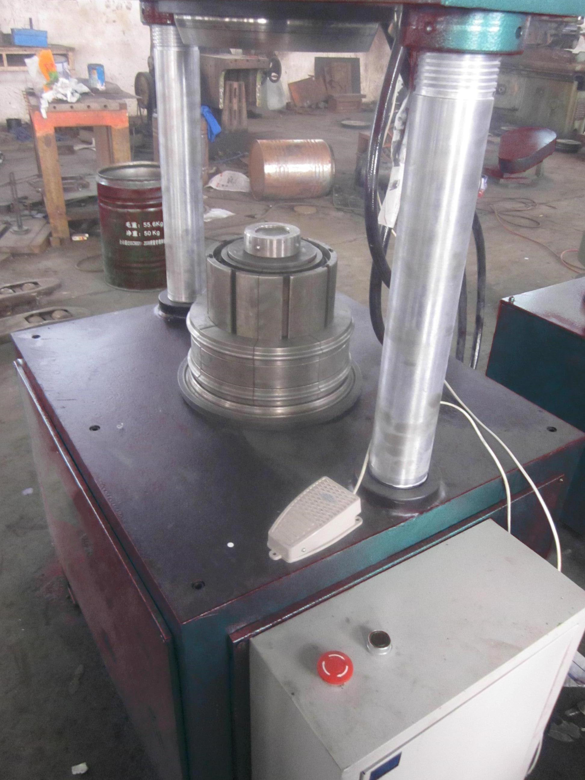Production of chemical barrel curling machine, fan flanging equipment, brand Debo Chemical production line, air duct forming