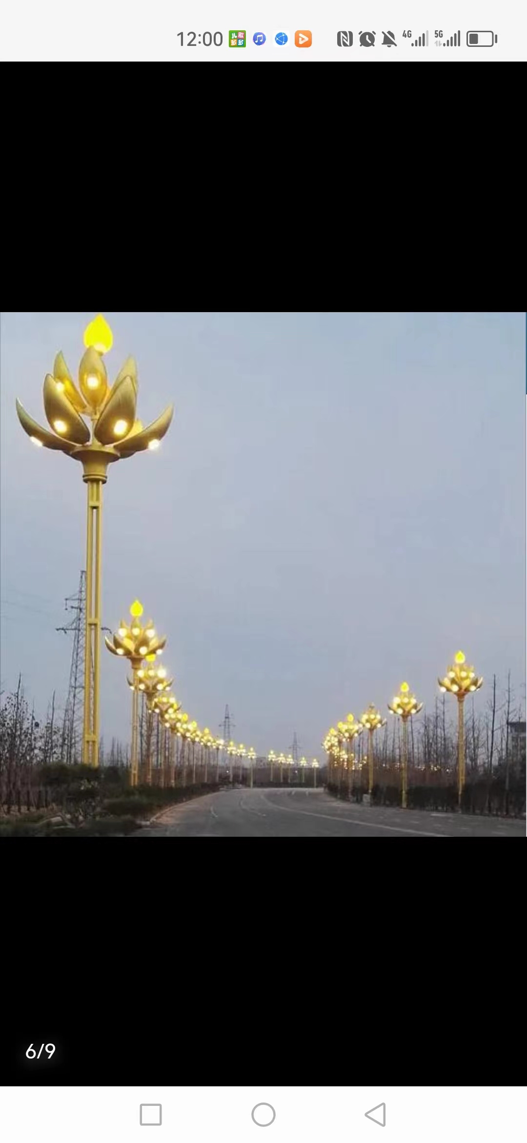 3 meters, 4 meters, 6 meters, 8 meters, 12 meters, 18 meters, 20 meters, 25 meters, 30 meters, China Lantern Magnolia Lantern High Pole Light