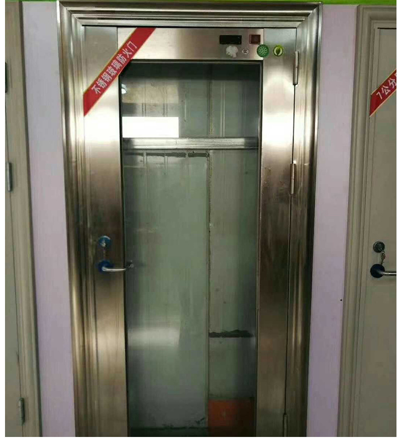 Free installation of stainless steel fireproof doors for kitchens, hotels, and guesthouses