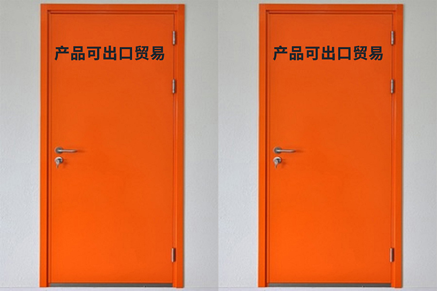 Steel fireproof doors can be exported to support trade, customized wear-resistant and heat-resistant, with high safety. They are directly supplied by manufacturers