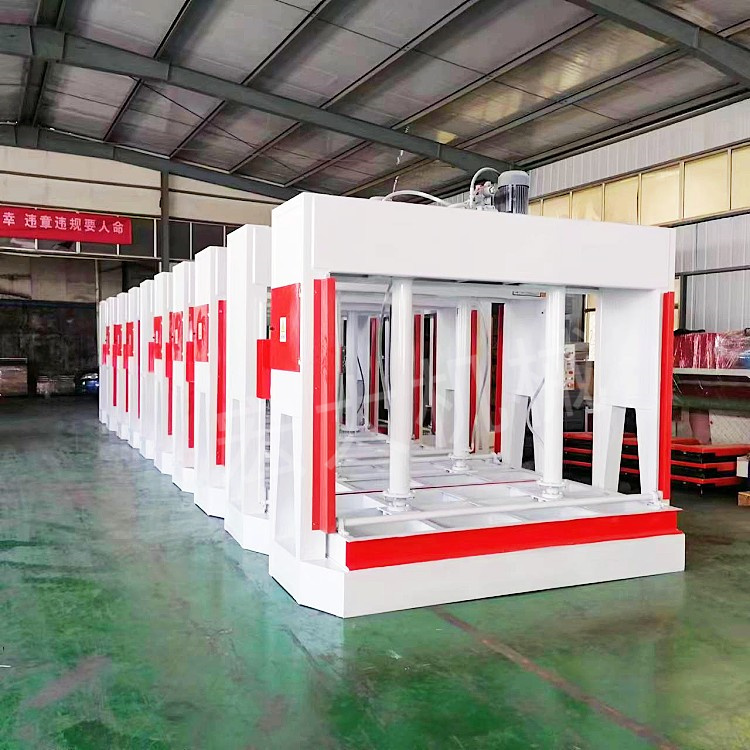 Cold press machine, paint free door, ventilation pipeline, pressure plate machine, hydraulic lifting, 2.5 meters, 3 meters long press, available in stock