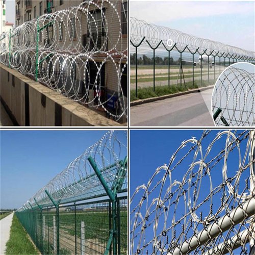 Jinnuo stainless steel blade stab rope anti-theft stab cage stab knife steel mesh wall spiral buckle stab net