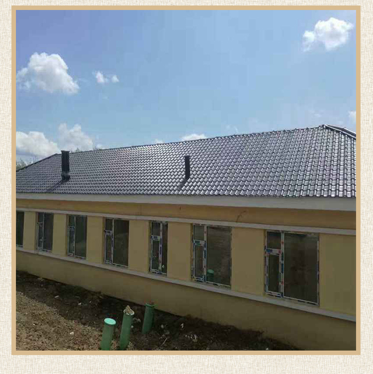 Supply of resin tiles for roofing, anti-corrosion tiles, cement factories, lime factories, paint factories, and corrosive areas