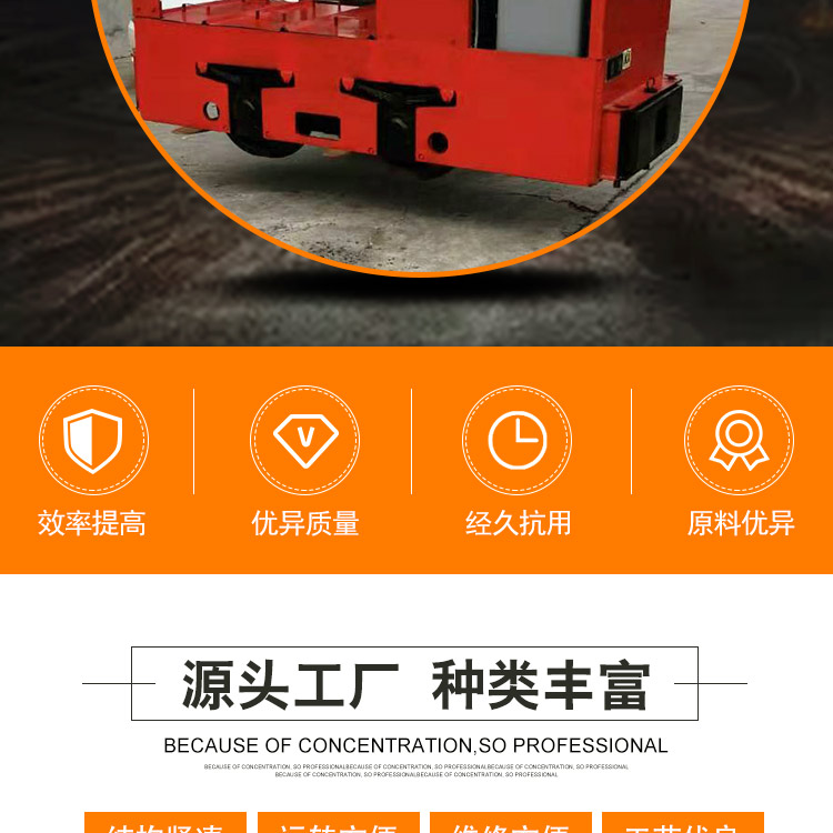 Diesel locomotive 2 ton diesel traction locomotive CCG explosion-proof series traction power is strong and easy to operate