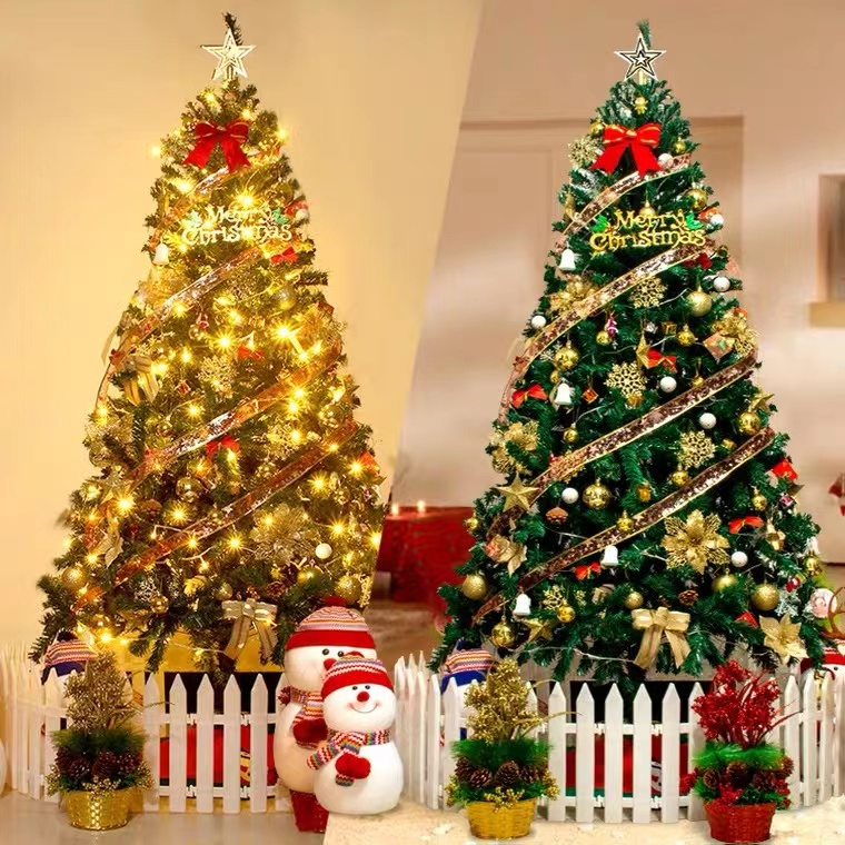 Christmas Tree Indoor Family Courtyard Display Window 1.5-2.1 meters Christmas Meichen Shopping Mall Hotel Decoration Layout