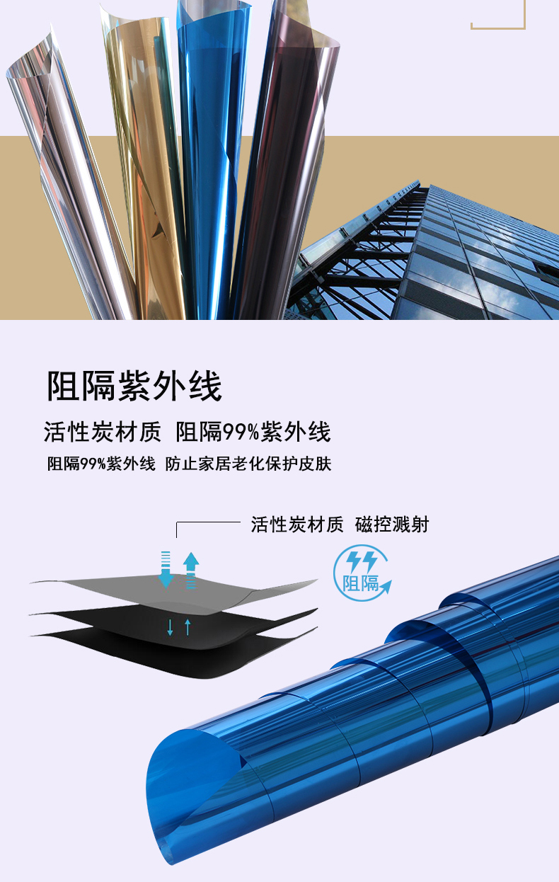 Installation manufacturer of reflective and thermal insulation film for sunlight rooms, roof and roof insulation bubble film, sun shading and sun protection film