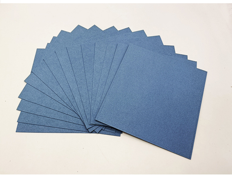 Wholesale color cardboard 300g handbag paper hanging tag thick lake blue 250g full open 350g photo album paper