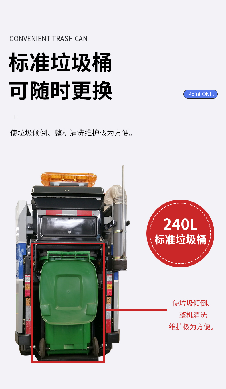 Dingjie Shengshi Fuel Sweeper Municipal Road Industrial Cleaning Vehicle Multifunctional Sanitation Vehicle DJ1900SYGT4L