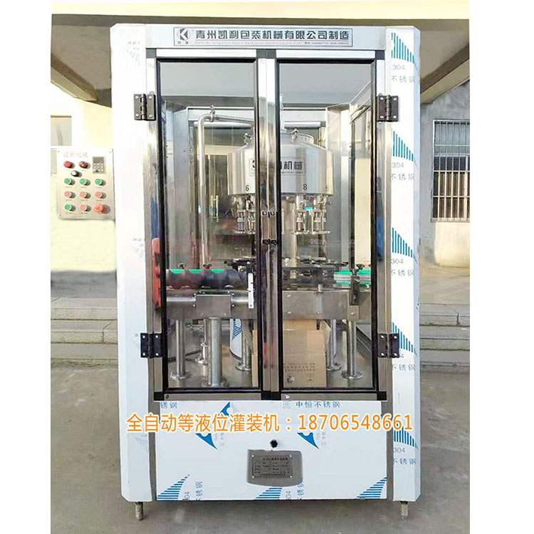 Fully automatic health vinegar filling machine, health drink filling production line, wine filling equipment