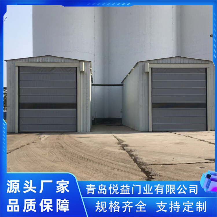 快速防尘升降门 自动感应高速电动防尘门 PVC堆积门 悦益