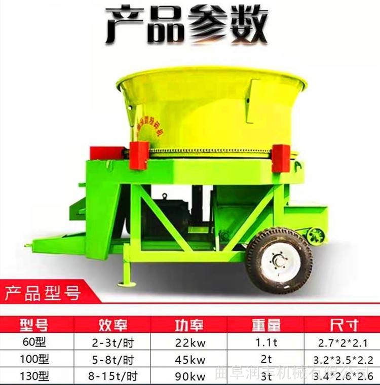 130 type straw disc crusher multifunctional grass cutting and silk kneading machine diesel engine with green storage grass cutting machine