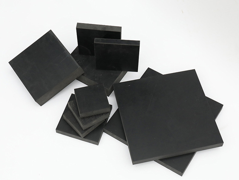 Rubber cushion blocks for building use, compression resistant and anti-collision cushion blocks, 200 * 200 * 20 rubber piers