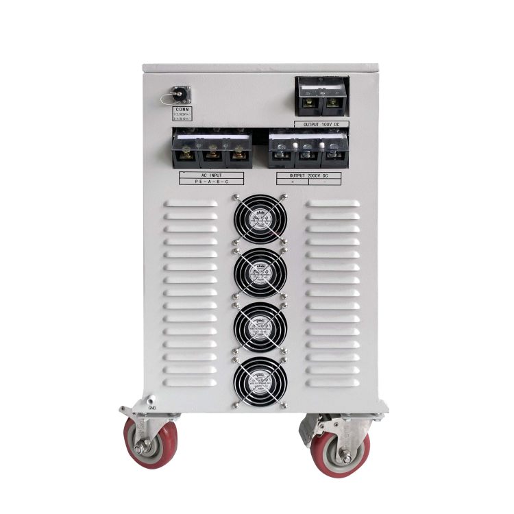 100kw大功率直流整流电源AC260‑530V转DC100‑2000V高压双路输出