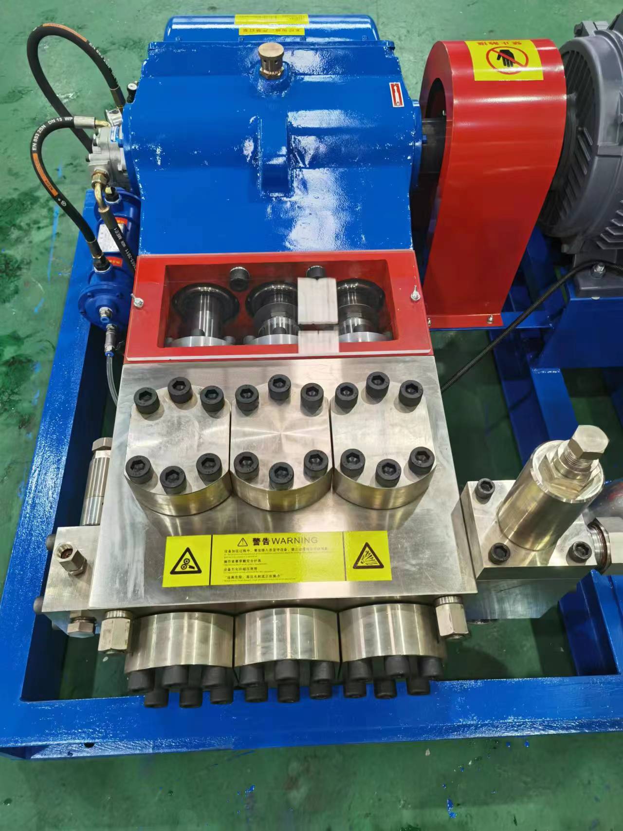 K25000 Water Mist Dust Reduction Equipment High Pressure Water Injection Pump High Flow High Pressure Pump