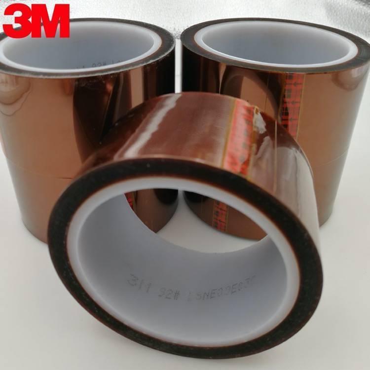 3M92 polyimide tape 3m92 # gold finger circuit board masking single sided adhesive