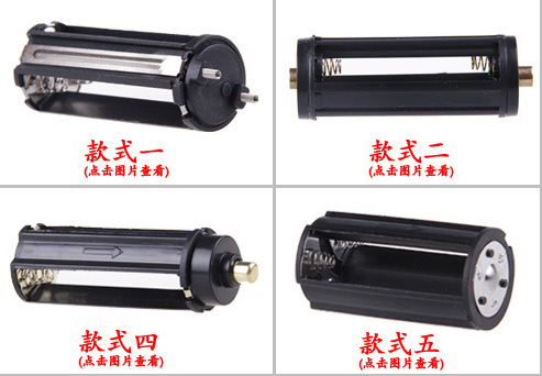 AAA battery rack No. 7 AAA battery multi-function battery box flashlight battery device