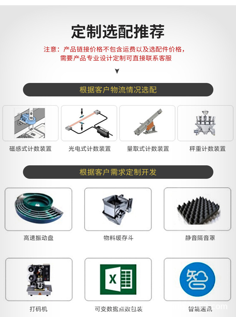 Senge Sports Equipment Hardware Plastic Assembly Packaging Machine Furniture Parts Fully Automated Packaging Machinery