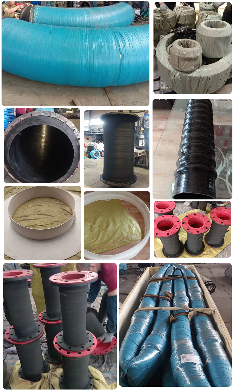 Fushuo supplies large-diameter ventilation and dust removal rubber telescopic hoses and rubber pipes for industrial use