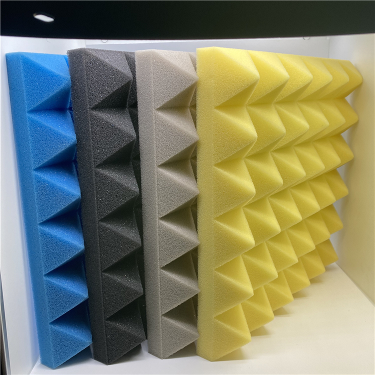 Pyramid soundproofing sponge high-density flame-retardant wall sound-absorbing cotton sound-absorbing material