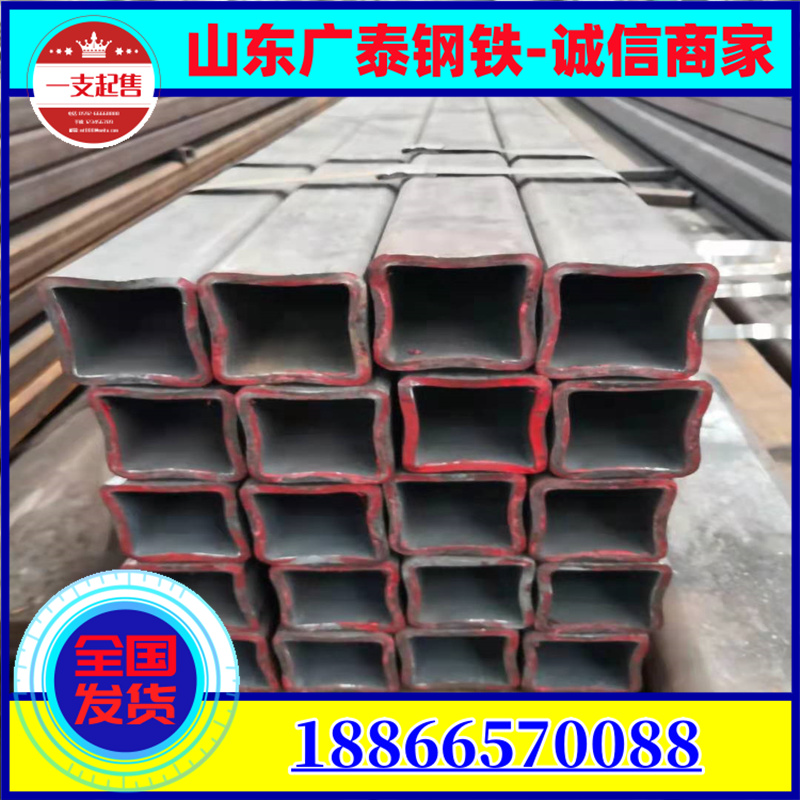 Customized manufacturer of Q355D non-standard seamless square rectangular pipe, large diameter thick walled square steel pipe, 100 * 100 square pipe