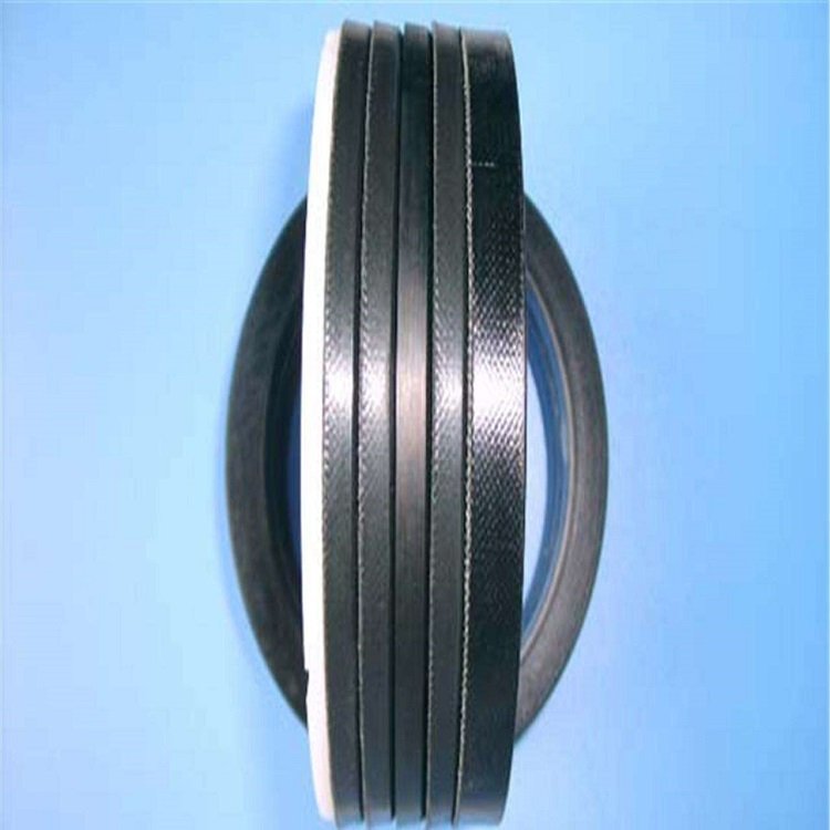 Oil cylinder V-shaped cloth clamp oil seal, fabric clamp combination sealing ring VES high-temperature fluorine rubber butadiene rubber PTFE cloth seal