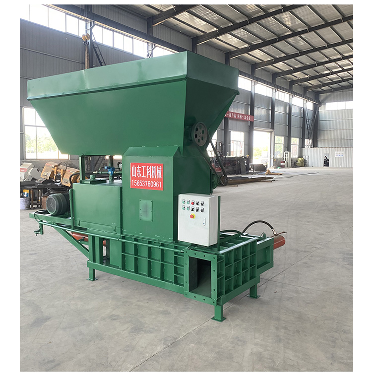 Fully automatic straw double cylinder bundling machine, forage silage bagging and packaging machine, yellow storage weighing and square bundle pressing machine