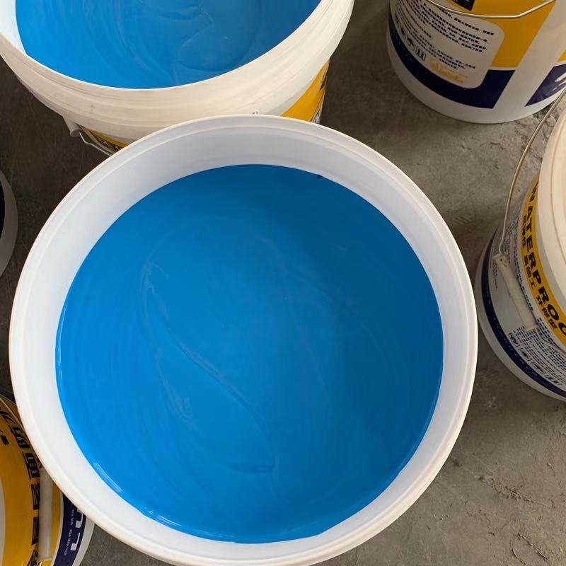 Polyurethane waterproof coating, water-based, oily, single component, two component, blue iron red, national standard, enterprise standard, 20kg/barrel