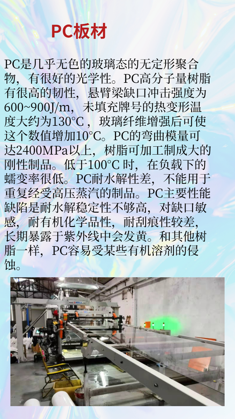 Jinwei Machinery PC Endurance Board Production Line PC Sunshine Board Extrusion Equipment