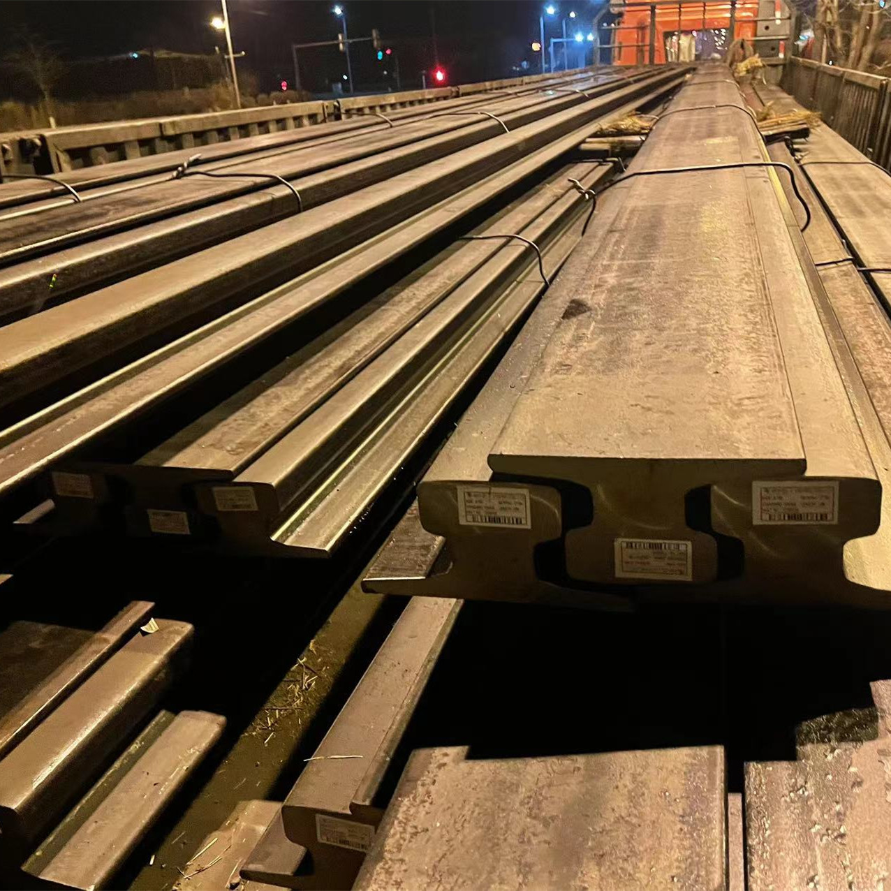 Imported Steel Rail German Standard A100 Steel Rail Crane Rail DIN536 Rail Steel