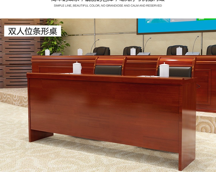 Meeting Room Table and Chair Combination Meeting Training Table Strip Double Class Table and Chair Chair Chair Chair Furniture