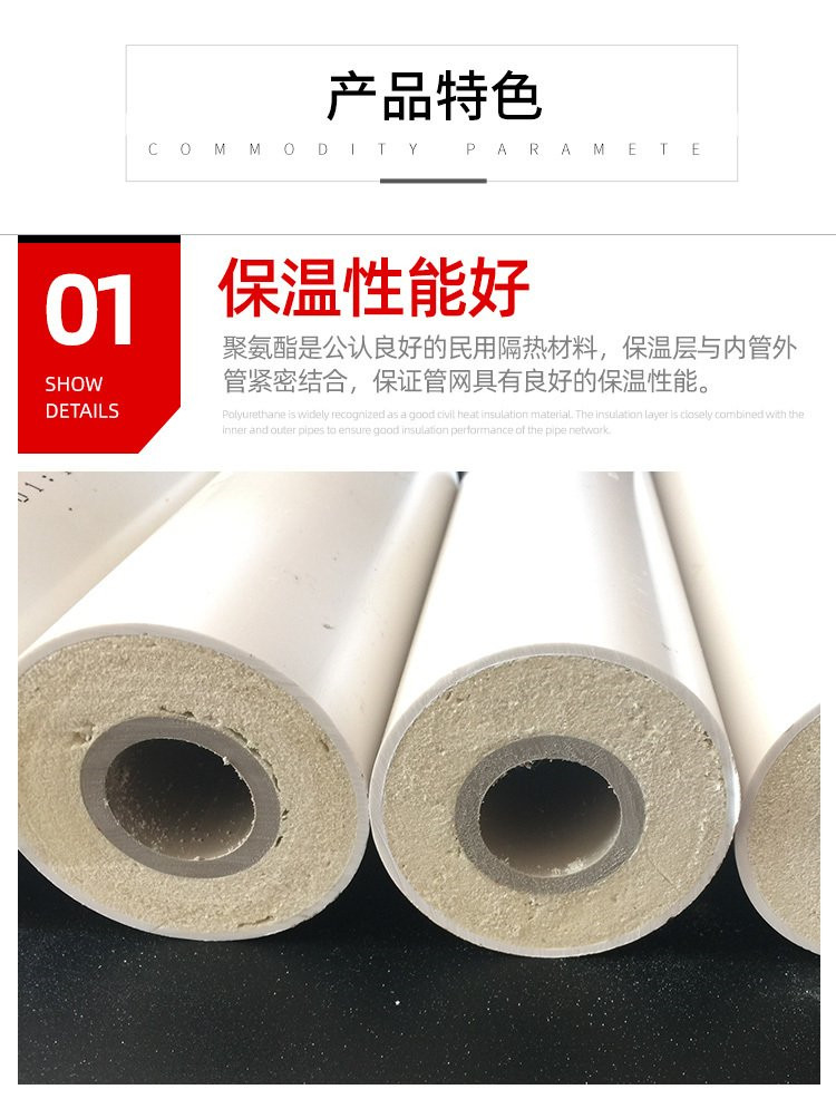 Daxin PE-RT II Heat-resistant Polyethylene Pipe Heating Pipe for Hot Spring Residential Area