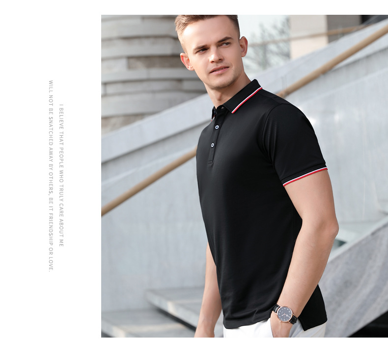 POLO Shirt Customized Workwear Summer Short Sleeve Polo T-shirt Customized Group Advertising Cultural Shirt Customized Logo