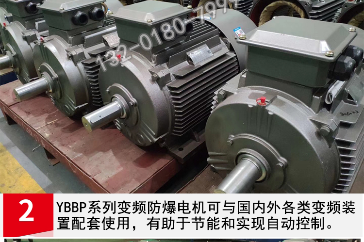 Sigma Flameproof Variable Frequency Speed Control Explosion proof Motor YBBP250M-2-55KW-B3-B5-380V/5-100HZ