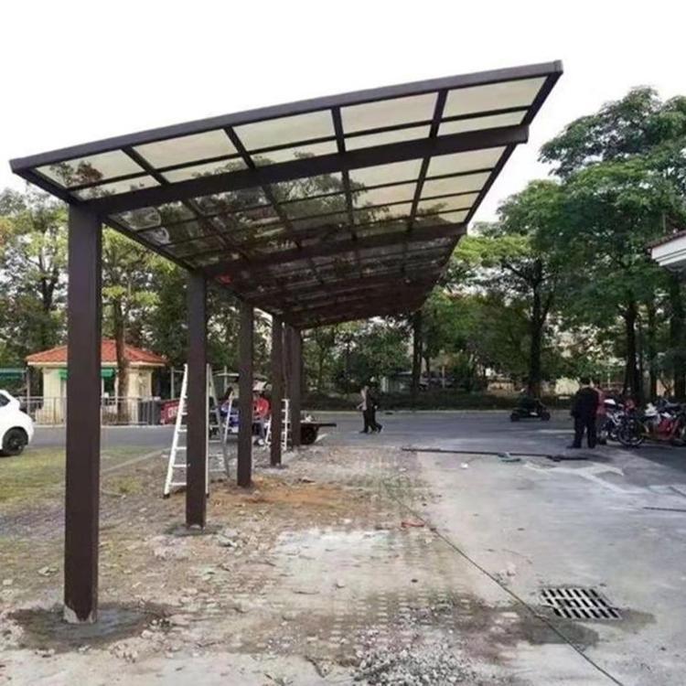 Installation of awnings in residential areas, car sheds, schools, hospitals, and use of rain and sun protection, providing on-site design and construction plans