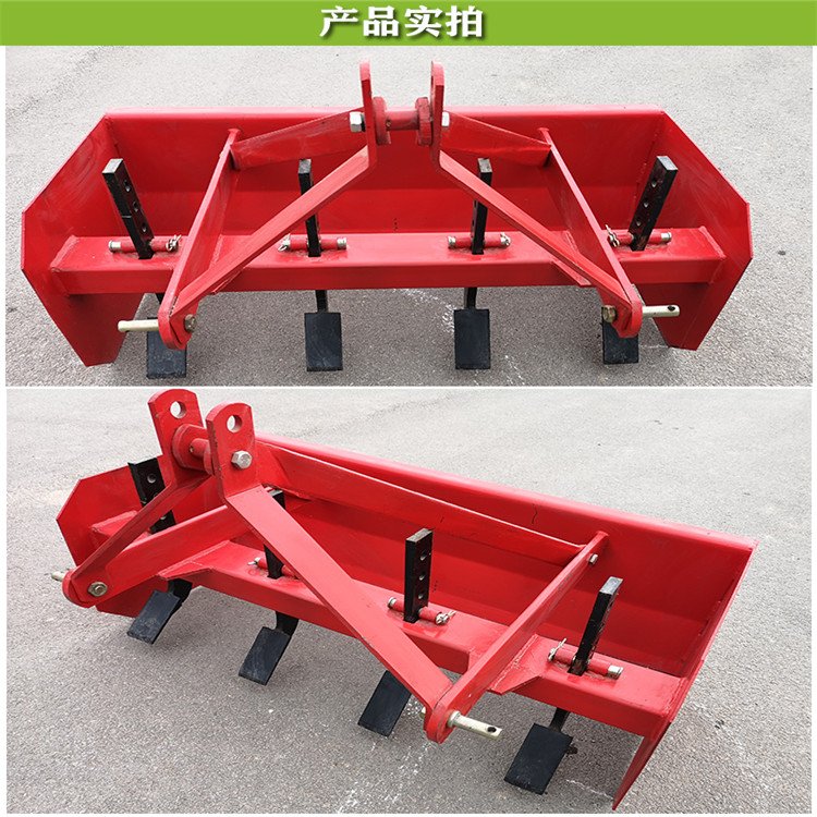 Agricultural land preparation machinery Land leveler Soil leveling bulldozer Box Grader