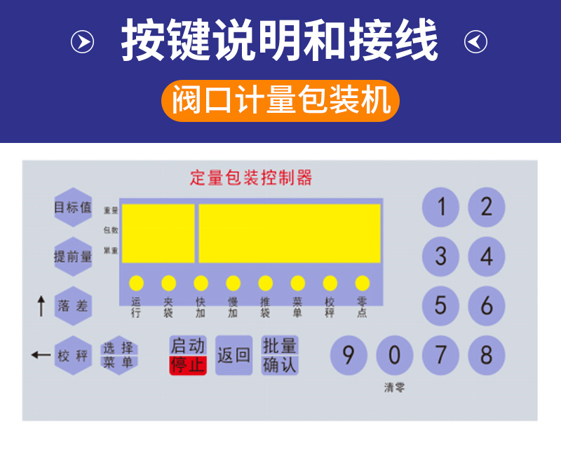 Impeller valve pocket powder packaging machine automatic weighing and metering putty powder filling equipment