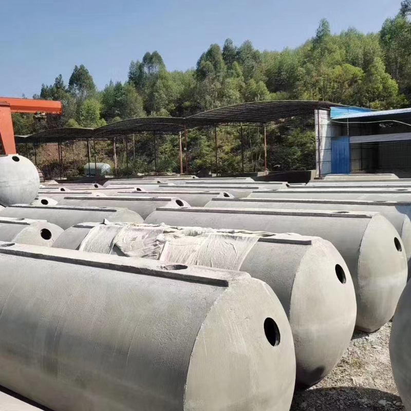 Septic tank Finished reinforced concrete prefabricated oil separator Commercial concrete tertiary sedimentation tank Rainwater collection tank