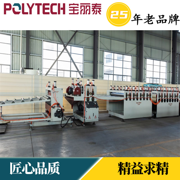 PP Building Template Equipment Plastic Template Machine Baolitai Supply Entity Factory