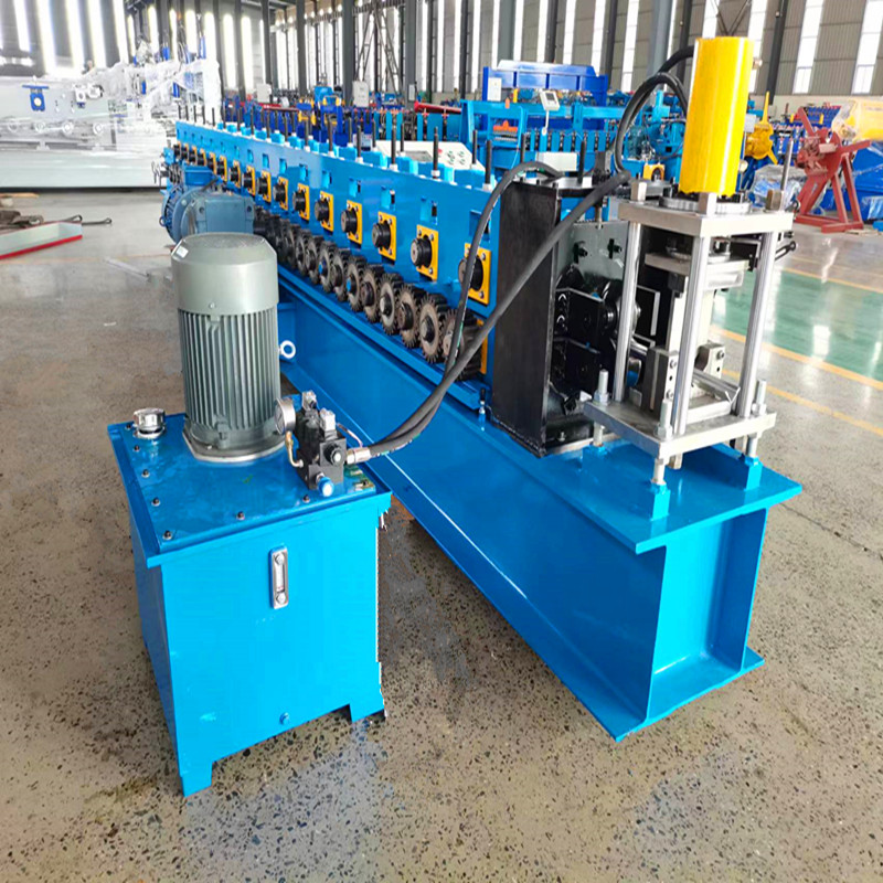 High supporting role steel machine full-automatic 4mm thick angle iron machine cold bending machine customization center