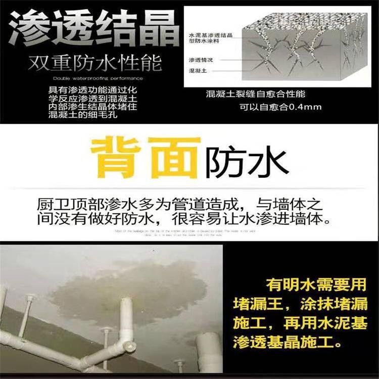 Kamabella cement-based permeable crystalline roof waterproof coating