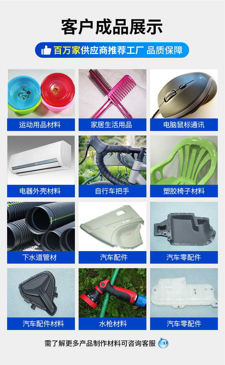 High transparency TPE particles, injection molding grade, high elasticity TPE rubber, plastic raw materials