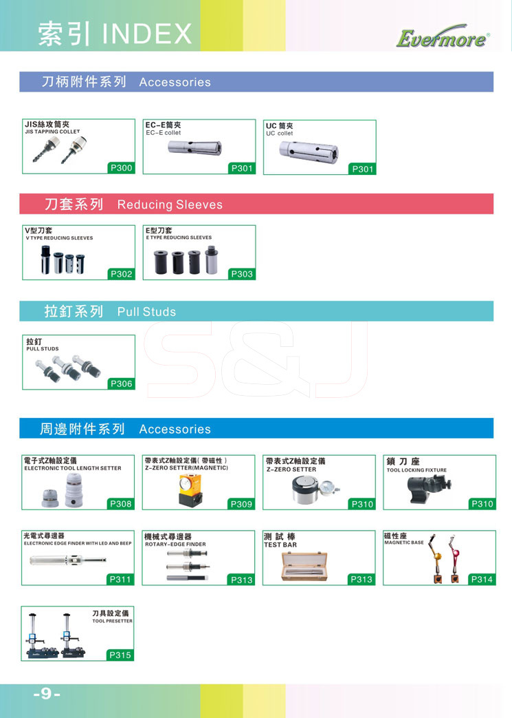 Effimor Evermore high-precision ER CNC elastic tube clamp tool handle back pull type strong precision engraving machine spring