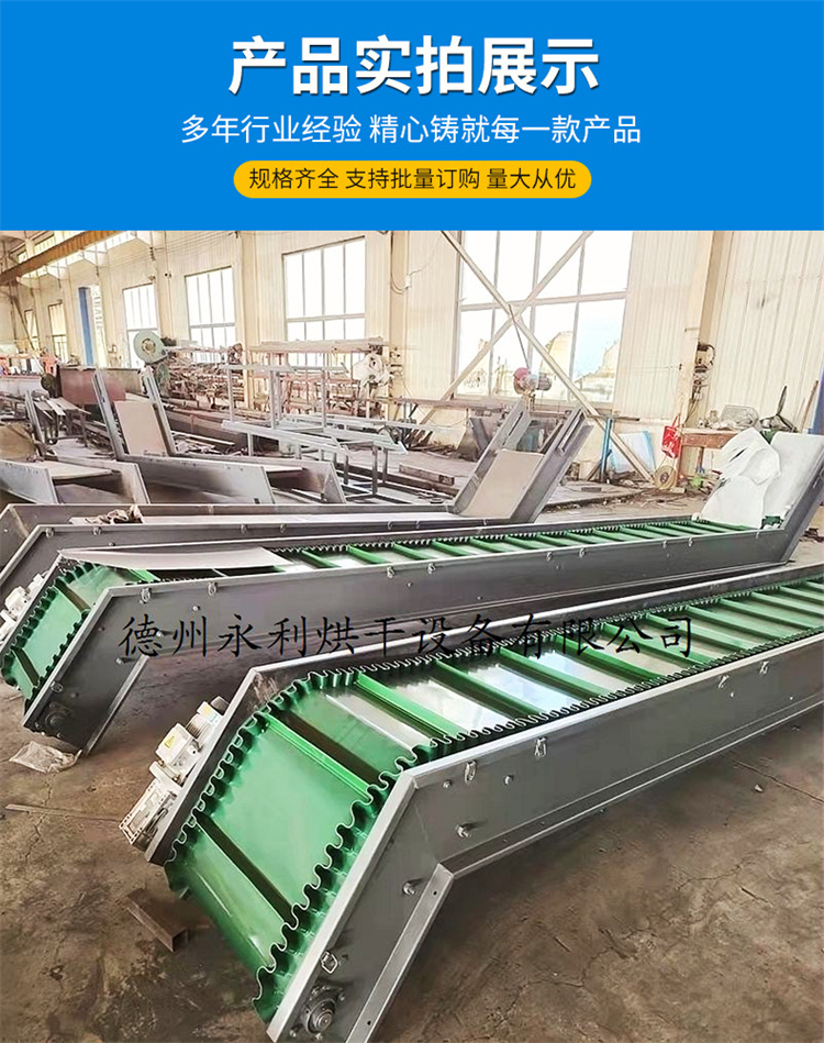 Yongli Processing Heavy Chain Plate Conveyor Fixed Station Solar Drum Chain Conveyor Line Customization