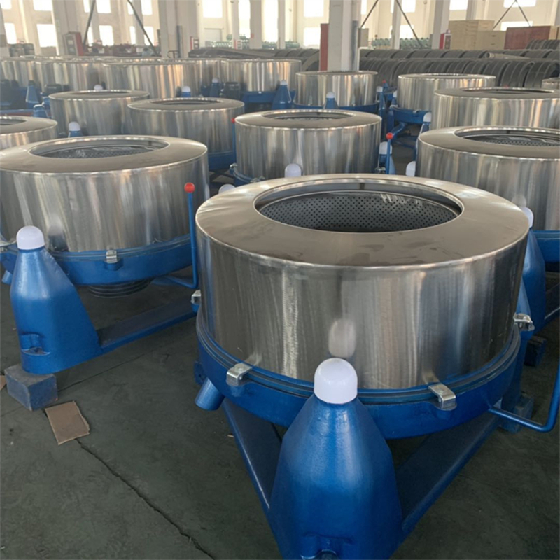 Dolphin industrial dewatering machine, cotton and linen knitwear filter cloth, stainless steel centrifugal dryer for textile and chemical factories