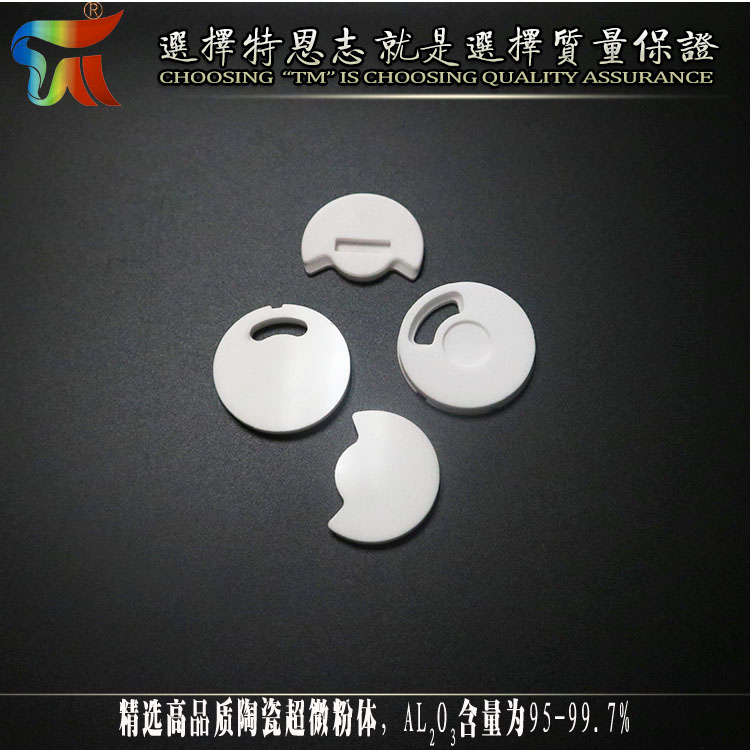 High wear-resistant and antioxidant ceramic valve core processing sealing parts manufacturer directly sells Teenzhi