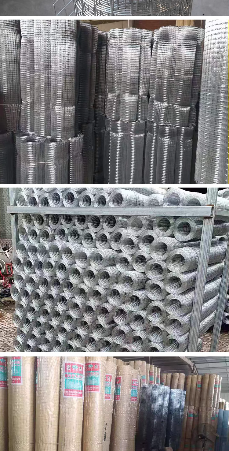 Manufacturer of galvanized welded wire mesh, customized wire diameter, and durable slope protection mesh for fish ponds