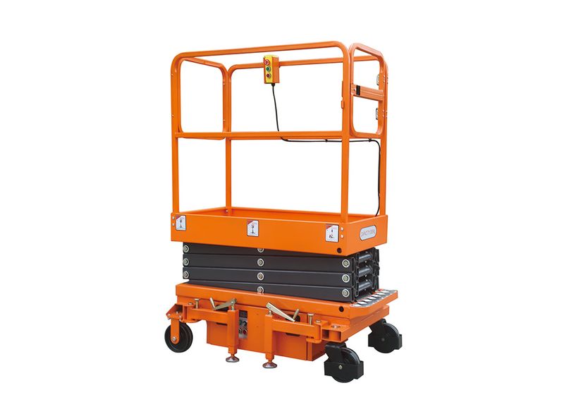 Snecker's high-quality supply of mini mobile scissor type aerial work platforms has passed the quality inspection