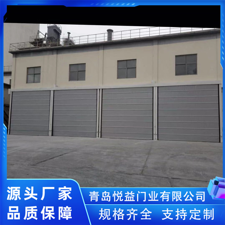 快速防尘升降门 自动感应高速电动防尘门 PVC堆积门 悦益